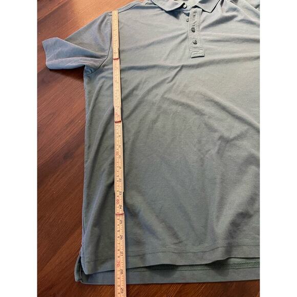 Travis Mathew Short Sleeve Polo Green Sz XL Rain Bird Golf Performance Preppy - Picture 8 of 8